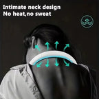 CoolBreeze™ Portable Neck Fan — Bladeless, 3-Speed, Rechargeable