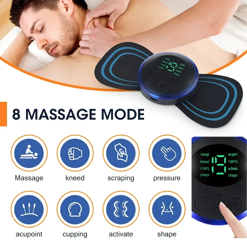 Electric Foot Massager + Electric Muscle Massager + Intelligent Remote Control