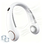 CoolBreeze™ Portable Neck Fan — Bladeless, 3-Speed, Rechargeable