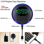 Electric Foot Massager + Electric Muscle Massager + Intelligent Remote Control