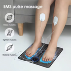 Electric Foot Massager Pad + Electric Muscle Massager