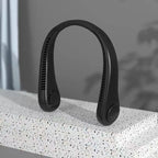 CoolBreeze™ Portable Neck Fan — Bladeless, 3-Speed, Rechargeable