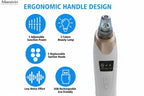 Massivio Remover Vacuum Pore Cleaner Multi Suction Heads Adjustable Suction USB Rechargeable Deep Cleansing Skin Tool Gifts